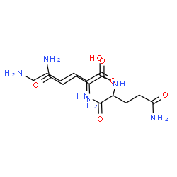 ChemSpider 2D Image | gln-gln-lys | C16H30N6O6