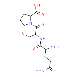 ChemSpider 2D Image | gln-ser-pro | C13H22N4O6