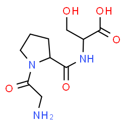 ChemSpider 2D Image | gly-pro-ser | C10H17N3O5