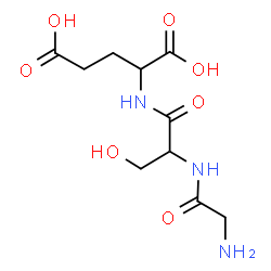 ChemSpider 2D Image | gly-ser-glu | C10H17N3O7