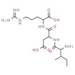 ChemSpider 2D Image | ile-asp-arg | C16H30N6O6