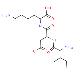 ChemSpider 2D Image | ile-asp-lys | C16H30N4O6