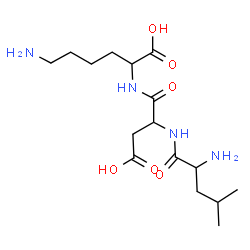 ChemSpider 2D Image | leu-asp-lys | C16H30N4O6