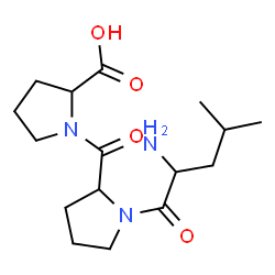 ChemSpider 2D Image | leu-pro-pro | C16H27N3O4