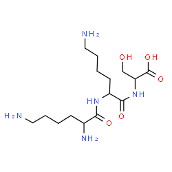 ChemSpider 2D Image | lys-lys-ser | C15H31N5O5