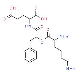 ChemSpider 2D Image | lys-phe-glu | C20H30N4O6
