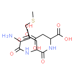 ChemSpider 2D Image | met-asp-asp | C13H21N3O8S