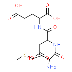 ChemSpider 2D Image | met-asp-glu | C14H23N3O8S