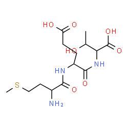 ChemSpider 2D Image | met-glu-thr | C14H25N3O7S