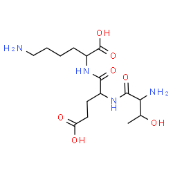 ChemSpider 2D Image | thr-glu-lys | C15H28N4O7