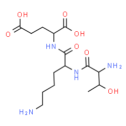 ChemSpider 2D Image | Thr-lys-glu | C15H28N4O7