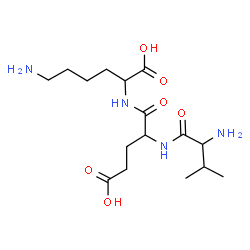 ChemSpider 2D Image | val-glu-lys | C16H30N4O6