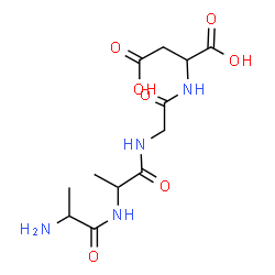 ChemSpider 2D Image | ala-ala-gly-asp | C12H20N4O7