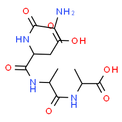 ChemSpider 2D Image | ala-asp-ala-ala | C13H22N4O7