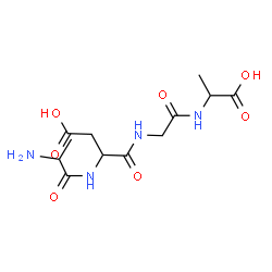 ChemSpider 2D Image | ala-asp-gly-ala | C12H20N4O7