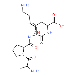 ChemSpider 2D Image | ala-pro-lys-asp | C18H31N5O7