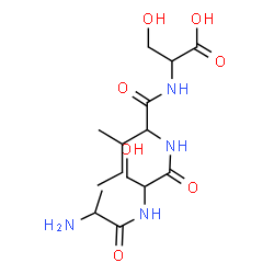 ChemSpider 2D Image | ala-ser-ile-ser | C15H28N4O7