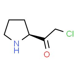 ChemSpider 2D Image | 2-Chloro-1-[(2S)-2-pyrrolidinyl]ethanone | C6H10ClNO