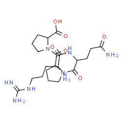 ChemSpider 2D Image | arg-gln-pro-pro | C21H36N8O6