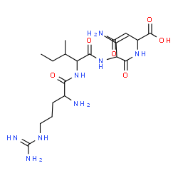 ChemSpider 2D Image | arg-ile-val-asn | C21H40N8O6