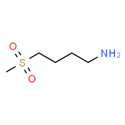 ChemSpider 2D Image | 4-(Methylsulfonyl)-1-butanamine | C5H13NO2S