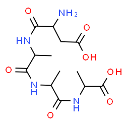 ChemSpider 2D Image | asp-ala-ala-ala | C13H22N4O7