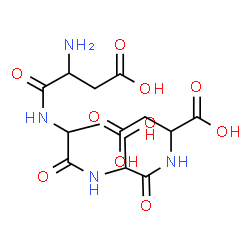 ChemSpider 2D Image | asp-ala-ser-asp | C14H22N4O10