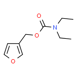 ChemSpider 2D Image | 3-Furylmethyl diethylcarbamate | C10H15NO3