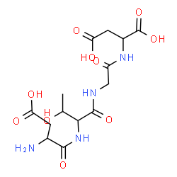 ChemSpider 2D Image | asp-thr-gly-asp | C14H22N4O10