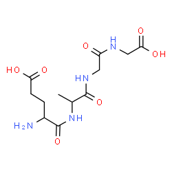 ChemSpider 2D Image | glu-ala-gly-gly | C12H20N4O7