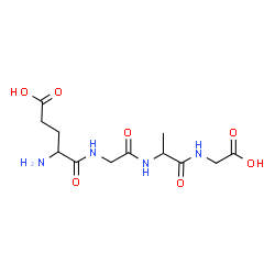 ChemSpider 2D Image | glu-gly-ala-gly | C12H20N4O7