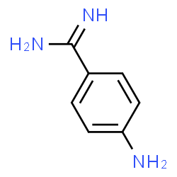 ChemSpider 2D Image | 4-Aminobenzamidine | C7H9N3