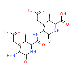 ChemSpider 2D Image | glu-thr-glu-thr | C18H30N4O11