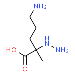 ChemSpider 2D Image | 5-Amino-2-hydrazino-2-methylpentanoic acid | C6H15N3O2