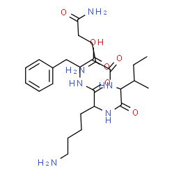 ChemSpider 2D Image | gln-ile-lys-phe | C26H42N6O6