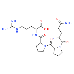 ChemSpider 2D Image | gln-pro-pro-arg | C21H36N8O6