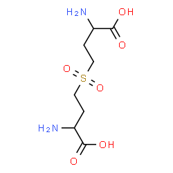 ChemSpider 2D Image | DL-Homolanthionine sulfone | C8H16N2O6S