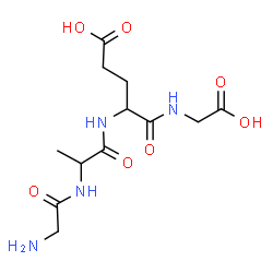 ChemSpider 2D Image | gly-ala-glu-gly | C12H20N4O7