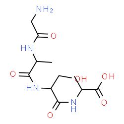 ChemSpider 2D Image | gly-ala-ser-ala | C11H20N4O6