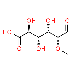 ChemSpider 2D Image | 2-O-Methyl-D-glucuronic acid | C7H12O7