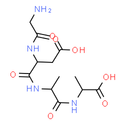 ChemSpider 2D Image | gly-asp-ala-ala | C12H20N4O7