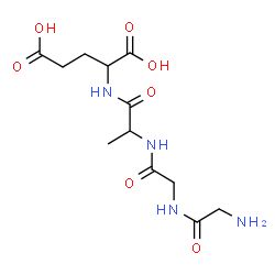 ChemSpider 2D Image | gly-gly-ala-glu | C12H20N4O7