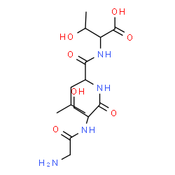 ChemSpider 2D Image | gly-ser-leu-thr | C15H28N4O7