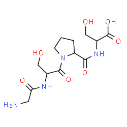 ChemSpider 2D Image | gly-ser-pro-ser | C13H22N4O7