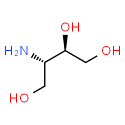 ChemSpider 2D Image | (2R,3S)-3-Amino-1,2,4-butanetriol | C4H11NO3