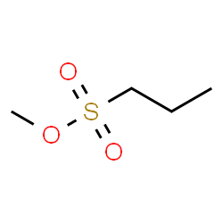ChemSpider 2D Image | Methyl 1-propanesulfonate | C4H10O3S