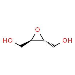 ChemSpider 2D Image | (2R,3R)-2,3-Oxiranediyldimethanol | C4H8O3