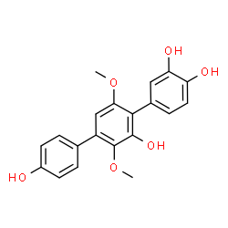 ChemSpider 2D Image | 3-hydroxyterphenyllin | C20H18O6
