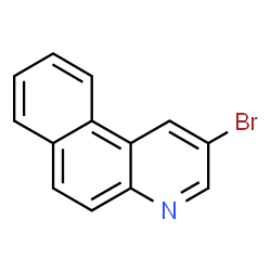 ChemSpider 2D Image | 2-Bromobenzo[f]quinoline | C13H8BrN