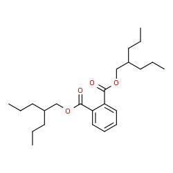 ChemSpider 2D Image | Bis(2-propylpentyl) phthalate | C24H38O4